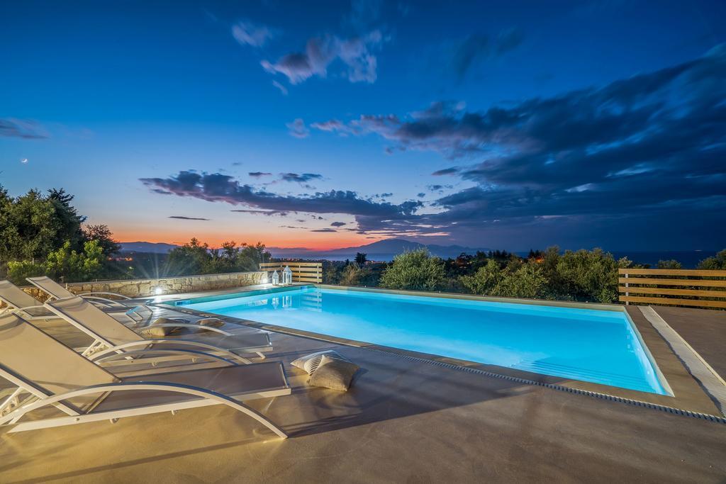 Villa Merovigli - Sea Views & Private Pool, Ideal For Large Groups, By Zantewize Tragaki Eksteriør bilde