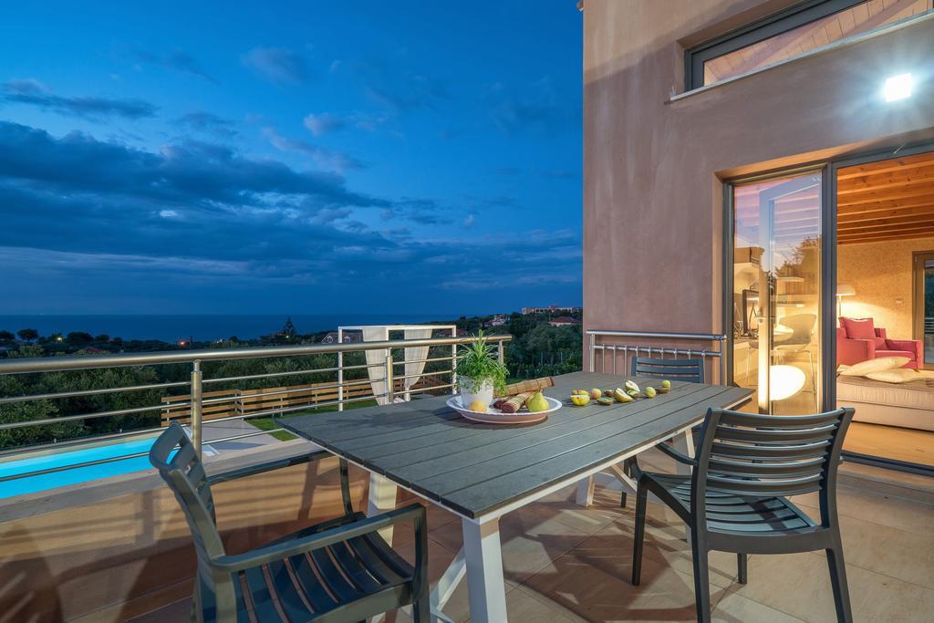 Villa Merovigli - Sea Views & Private Pool, Ideal For Large Groups, By Zantewize Tragaki Eksteriør bilde
